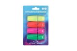 Concorde Sada zvýrazňovačů Mini Neon - 4 ks blistr - Zvýrazňovače a popisovače do školy Concorde Sada zvýrazňovačů Mini Neon - 4 ks blistr