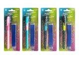 Gumovatelné pero CONCORDE CoolMix, modrá náplň, 0,7mm, 3ks náplně Gumovatelné pero CONCORDE CoolMix, modrá náplň, 0,7mm, 3ks náplně