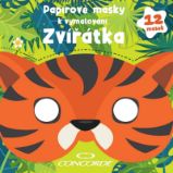 Papírové masky k vymalování Zvířátka - Kreativní sady a materiály Papírové masky k vymalování Zvířátka
