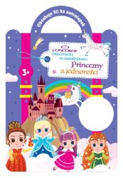 Omalovánky se samolepkami Princezny a jednorožci