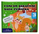 Pompom kreativní sada Zvířátka - Kreativní sady a materiály Pompom kreativní sada Zvířátka