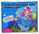 Pompom kreativní sada Mořská Víla Pompom kreativní sada Mořská Víla