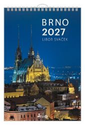Kalendář 2027 Brno - nástěnný Kalendář 2027 Brno - nástěnný