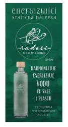 Energizující statická folie průhledná "Radost" průměr 4 cm - Sri Chinmoy - Dárky Energizující statická folie průhledná "Radost" průměr 4 cm