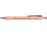 Dřevěná propiska "Love is worth spreading" Dřevěná propiska "Love is worth spreading"