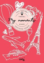 My Moments - cestovní deník / červený My Moments - cestovní deník / červený