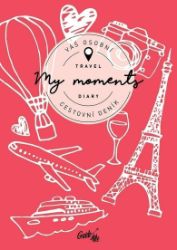 My Moments - cestovní deník / červený My Moments - cestovní deník / červený