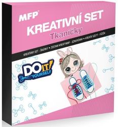 Kreativní set - tkaničky - Kreativní sady a materiály Kreativní set - tkaničky