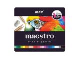 Pastelky MFP MAESTRO 24 ks kovová krabička Pastelky MFP MAESTRO 24 ks kovová krabička