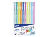 Gelové pero set BS 10ks GLITTER + PASTEL Gelové pero set BS 10ks GLITTER + PASTEL