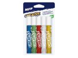 Lepidlo glitrové 5x10,5ml - Lepidla a lepicí pásky Lepidlo glitrové 5x10,5ml