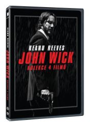 John Wick kolekce 1-4. (4DVD) - Akční John Wick kolekce 1-4. (4DVD)
