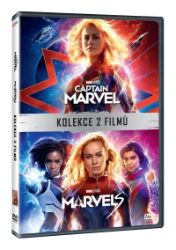 Captain Marvel + Marvels kolekce 2 filmů 2DVD - Akční Captain Marvel + Marvels kolekce 2 filmů 2DVD