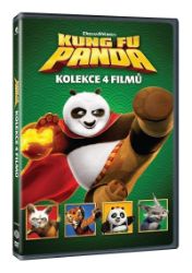 Kung Fu Panda kolekce 1-4 4DVD Kung Fu Panda kolekce 1-4 4DVD