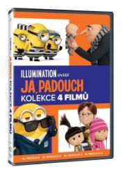 Já, padouch kolekce 1-4 4DVD - Pohádky a rodinné filmy Já, padouch kolekce 1-4 4DVD