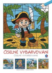 Omalovánka A4 Číselné vybarvování