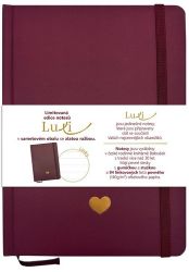 Notes Luxi linky A5 lamino bordó Notes Luxi linky A5 lamino bordó