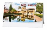 Svět v kostce 2026 - stolní kalendář - Stolní kalendáře Svět v kostce 2026 - stolní kalendář
