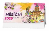 Měsíční kalendář 2026 - stolní kalendář - Plánovací kalendáře Měsíční kalendář 2026 - stolní kalendář