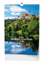 Krásy Moravy a Slezska 2026 - nástěnný kalendář - Nástěnné kalendáře Krásy Moravy a Slezska 2026 - nástěnný kalendář
