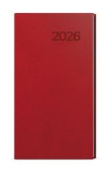 Týdenní diář 2026 Jakub Vivella kapesní bordó - Týdenní diáře Týdenní diář 2026 Jakub Vivella kapesní bordó