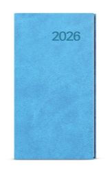 Týdenní diář 2026 Jakub Vivella kapesní světle modrá
