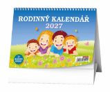 Rodinný kalendář 2027 - stolní kalendář