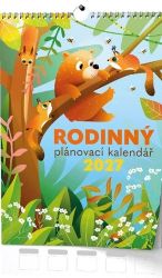 Nástěnný kalendář Rodinný plánovací kalendář A3 - Nástěnné kalendáře Rodinný plánovací kalendář 2027 - nástěnný kalendář