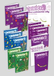 Divíci 1 - základní žákovský balíček - Český jazyk GM (nevázané písmo) + Matematika + Člov Divíci 1 - základní žákovský balíček - Český jazyk GM (nevázané písmo) + Matematika + Člov