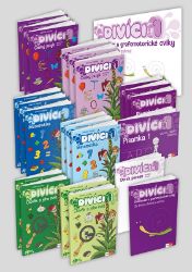Divíci 1 - učitelský balíček - Český jazyk GM (vázané písmo) + Matematika + Člověk a jeho Divíci 1 - učitelský balíček - Český jazyk GM (vázané písmo) + Matematika + Člověk a jeho