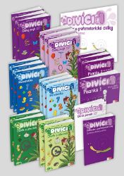 Divíci 1 - učitelský balíček - Český jazyk GM (nevázané písmo) + Matematika + Člověk a jeh Divíci 1 - učitelský balíček - Český jazyk GM (nevázané písmo) + Matematika + Člověk a jeh
