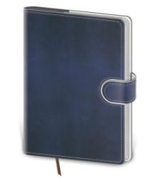 Zápisník Flip B6 modro/bílá linkovaný Zápisník Flip B6 modro/bílá linkovaný