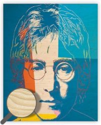 Obraz dřevěný: John Lenon, 450x520 Obraz dřevěný: John Lenon, 450x520