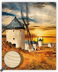 Obraz dřevěný: Mills, 450x520 Obraz dřevěný: Mills, 450x520