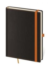 Zápisník - Black Orange - linkovaný L Zápisník - Black Orange - linkovaný L