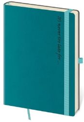 Zápisník - Flexies-Petrol Blue - linkovaný L Zápisník - Flexies-Petrol Blue - linkovaný L