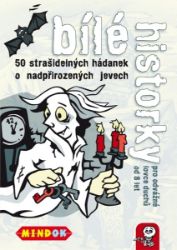 Bílé historky: 50 strašidelných hádanek o nadpřirozených jevech - Tobias Bungter - Společenské hry Bílé historky: 50 strašidelných hádanek o nadpřirozených jevech