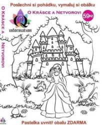 O krásce a netvorovi - CD + pastelka a omalovánky - audiokniha O krásce a netvorovi - CD + pastelka a omalovánky - audiokniha