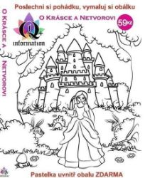 O krásce a netvorovi - CD + pastelka a omalovánky - audiokniha - Audioknihy - pro děti CD O krásce a netvorovi - CD + pastelka a omalovánky