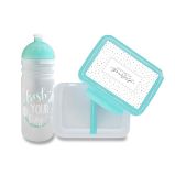 Set Zdravá lahev 0,7 l a Zdravá sváča - Fresh tyrkys - Láhve na pití, svačinové boxy Set Zdravá lahev 0,7 l a Zdravá sváča Fresh tyrkys
