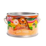 Ultra písek s glitry - oranžový 200g - Experimentální sady Ultra písek s glitry - oranžový 200g