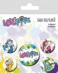 Lollipopz - set odznaků Lollipopz - set odznaků