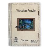 Dřevěné puzzle/Dinosaurus A3