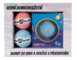 Kosmetická sada pro děti (2x šumivá bomba, hračka - sádrová planeta)