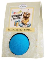 Pěnivá a šumivá bomba do koupele 110 g - Všechno nejlepší Pěnivá a šumivá bomba do koupele 110 g - Všechno nejlepší
