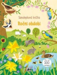 Samolepková knížka Roční období - Kreativní knihy pro děti Samolepková knížka Roční období