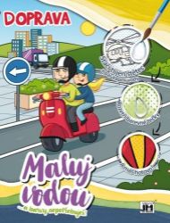 Doprava - Vodové omalovánky A4 Doprava - Vodové omalovánky A4