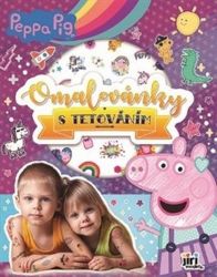 Peppa Pig - Omalovánky s tetováním