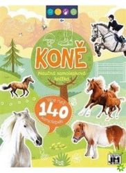 Naučná samolepková knížka Koně Naučná samolepková knížka Koně