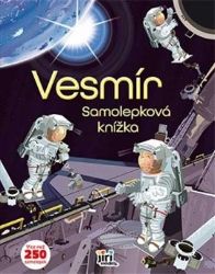 Samolepková kniha Vesmír - Samolepky pro děti Samolepková kniha Vesmír